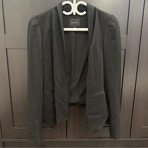 Aritzia Babaton Black Open Front Blazer Size 8 Women’s Business Casual